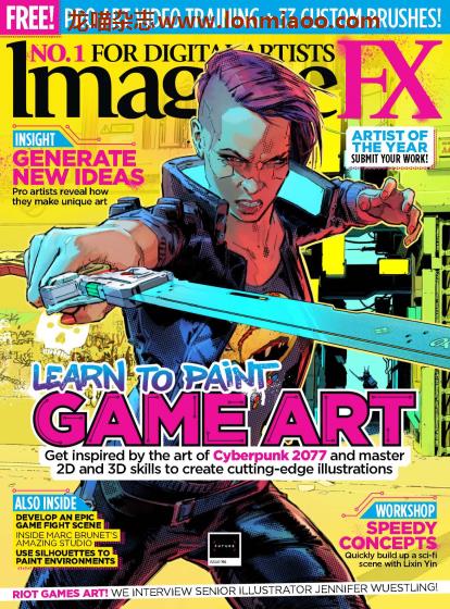 [英国版]ImagineFX 数码动漫CG艺术杂志PDF电子版 2021年1月刊